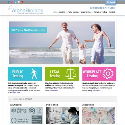Alpha Biolabs launches new website after receiving ‘mystery shopper’ review