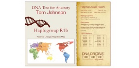 DNA Origins Paternal Lineage