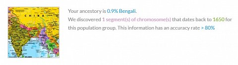 Timeline information about my Bengali ancestry.