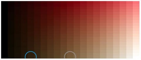 My hair colour chart.