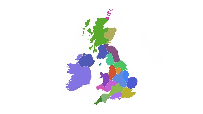 UK Region Map