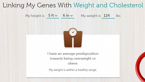 genomic health calculator